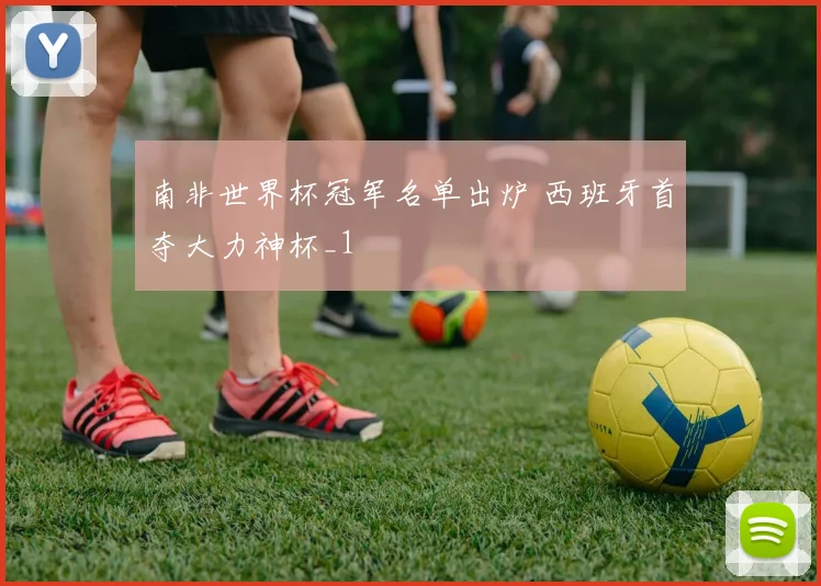 南非世界杯冠军名单出炉 西班牙首夺大力神杯_1