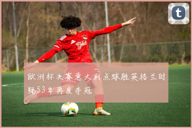 欧洲杯决赛意大利点球胜英格兰时隔53年再度夺冠